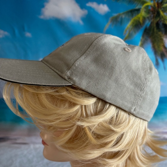 Hang Loose Hawaii Headwear Embroidered Baseball Ball Cap Light Gray Hat NWOT - Picture 4 of 14